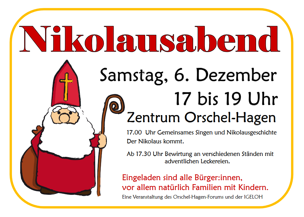 Nikolausfest in Orschel-Hagen