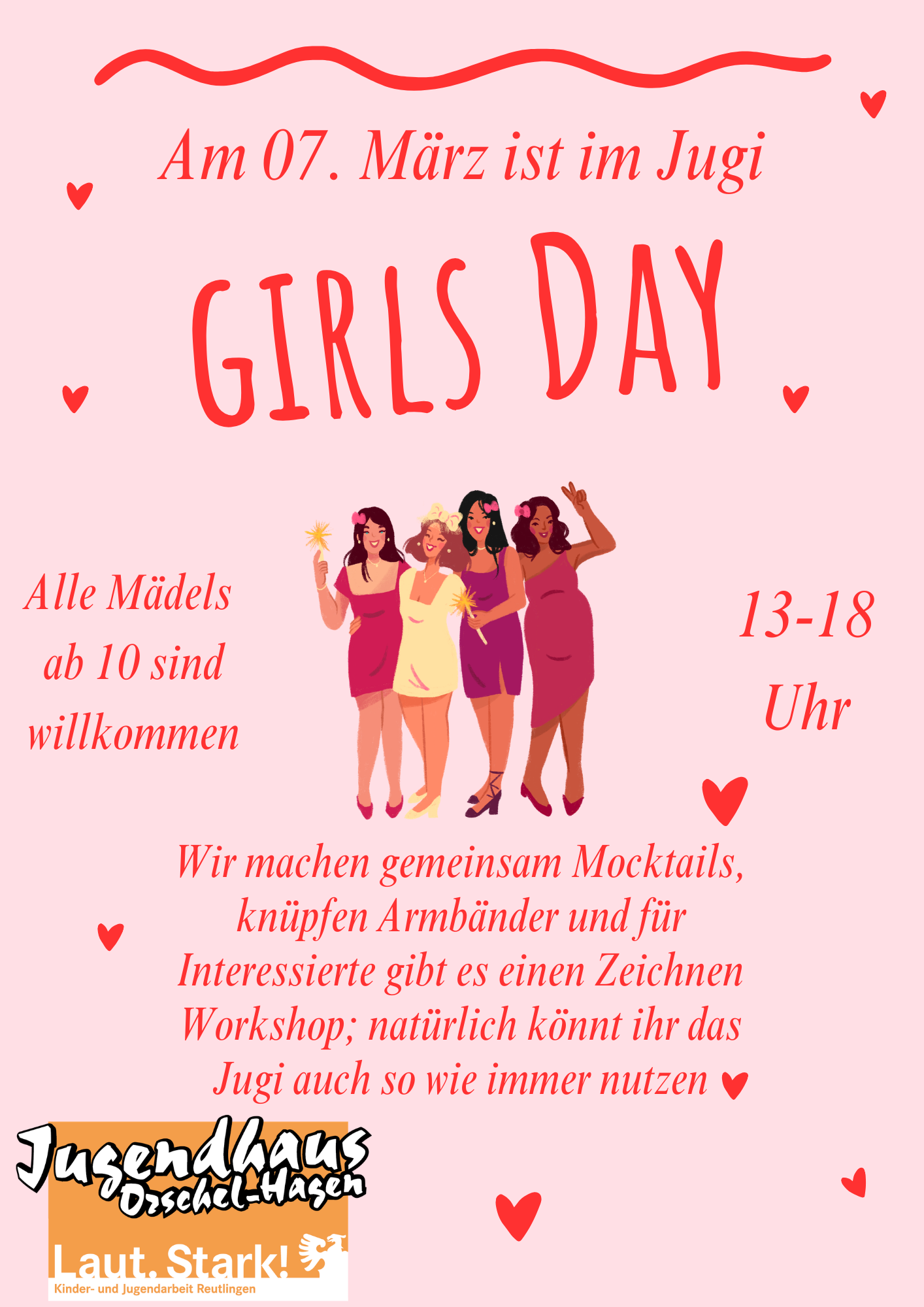 Girls-Day im Jugendhaus am 07.03.2026